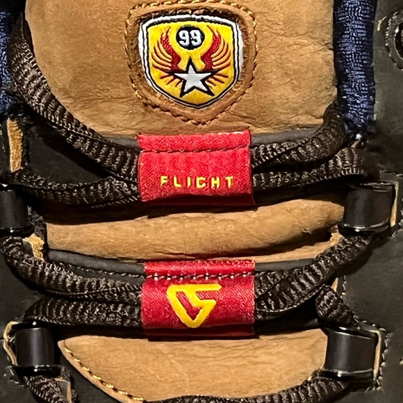 NIKE SHOX VC 3 III “TUSKEGEE AIRMEN” DESERT BROWN/RED MENS SIZE 12 (310270-221) - Picture 7 of 10